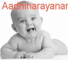 baby Aadhinarayanan